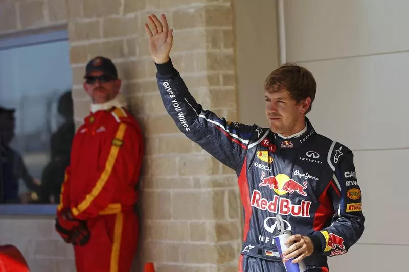 FAVORITO. Vettel quedó a un paso de consagrarse campeón de la Fórmula 1. REUTERS