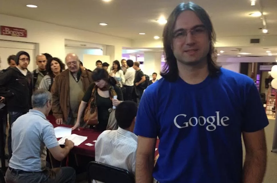 CIERRE DE LUJO. Bortolotti es director de relaciones para desarrolladores en LatAm Región Sur de Google. FOTO TOMADA DE TUCUMANVALLEY.COM