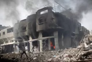 Las fotos de los bombardeos