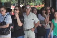 Tremendas colas en los bancos