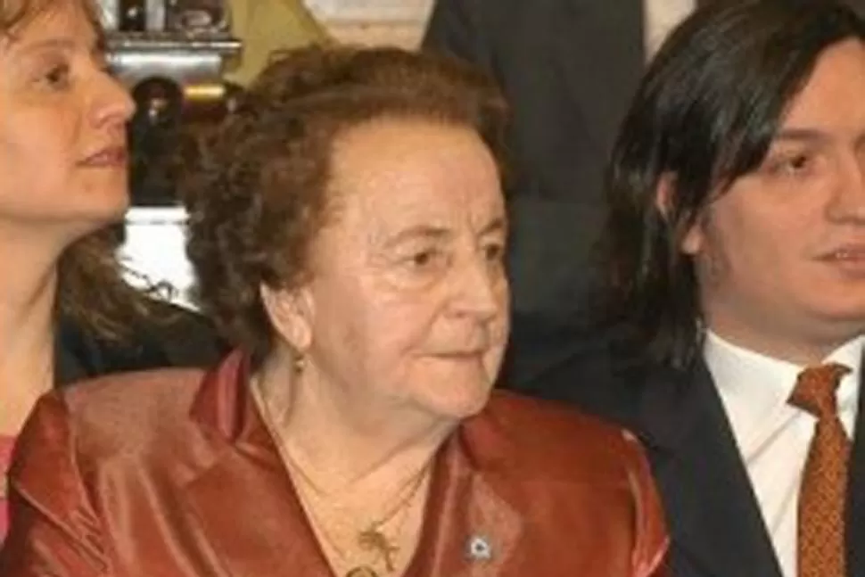 DELICADA. La suegra de la Presidenta tiene 91 años. FOTO TOMADA DE INFONEWS.COM