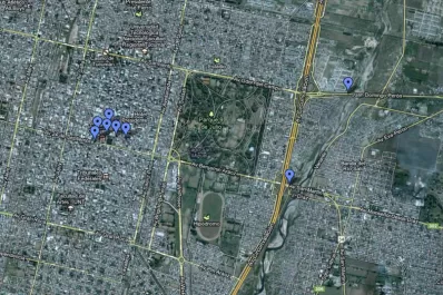 El mapa de los cortes en San Miguel de Tucumán