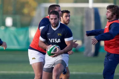 Los Pumas entrenaron en Dublín con vistas al choque del sábado contra Irlanda