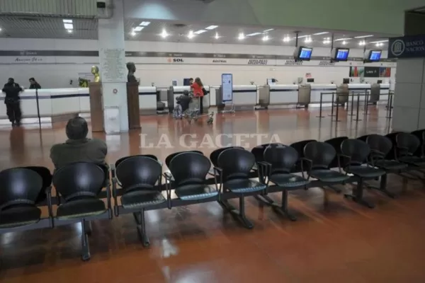 Escaso de movimiento de pasajeros en el aeropuerto tucumano