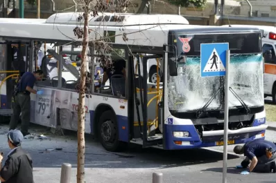 Explotó un ómnibus en Tel Aviv