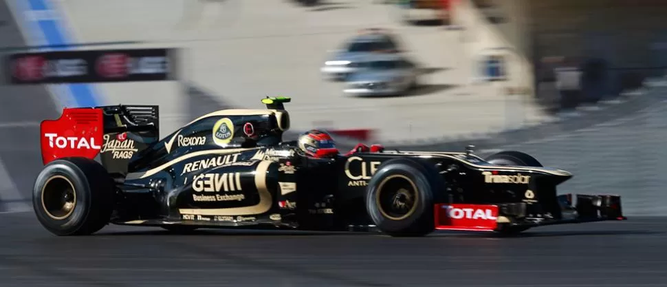 ¿CAMBIARA? El equipo Lotus sumará a Burn como auspiciante para la próxima temporada. REUTERS