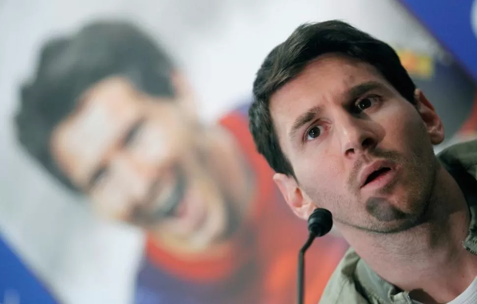 LA ROMPE. Messi demostró que es un crack adentro y afuera de la cancha. REUTERS