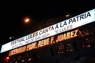 El festival Lules Canta a la Patria se suspendió por la lluvia