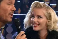 El atrevido diálogo entre Tinelli y Alejandra La Sueca Larsson ante las cámaras