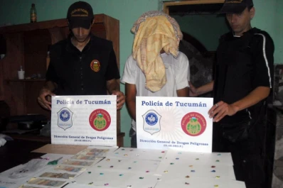 Desbarataron un quiosco de drogas en La Banda del Río Salí