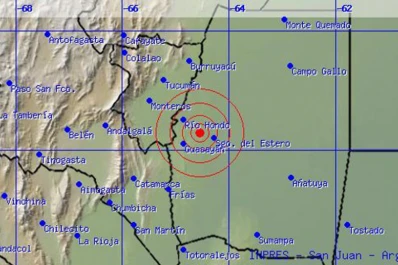 Santiago tembló con un sismo que tuvo epicentro en Las Termas