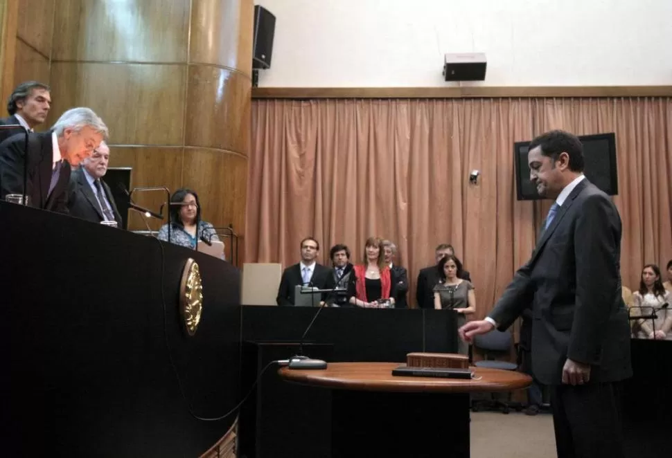JURÓ EN OCTUBRE. En el juzgado federal de Luis Rodríguez recayó la denuncia del multimedios argentino. DYN