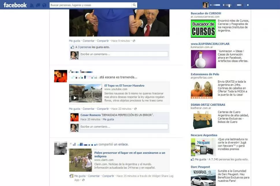 PREOCUPACION. Facebook pretende cambiar próximamente su política de privacidad. CAPTURA DE PANTALLA