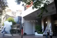 La Bancaria hizo sentir su protesta