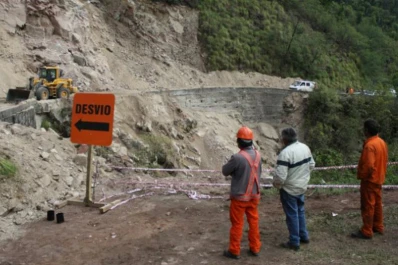 Durante tres días estará cortada la ruta a Tafí del Valle