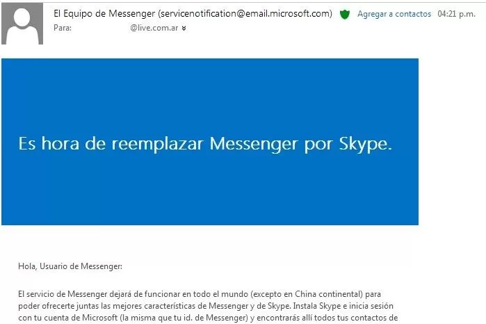 LO VAMOS A EXTRAÑAR. Windows Live Messenger cambió la manera de comunicarse de la gente, antes de la llegada de las redes sociales.