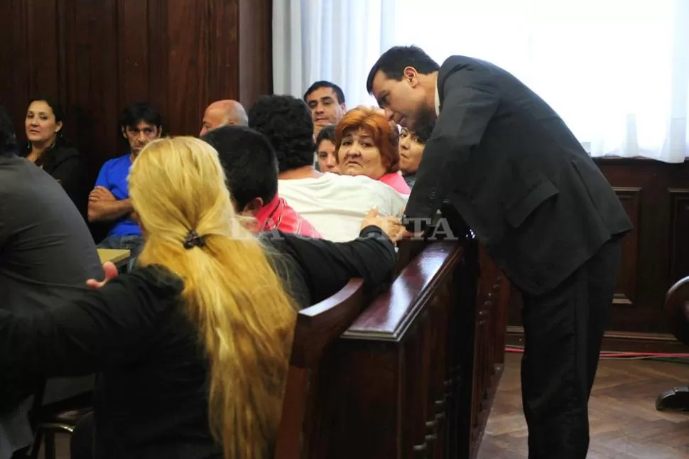 ANTES DE LA SENTENCIA. Irma Medina, una de las imputadas, tendrá la posibilidad de hablarle a los jueces. LA GACETA / FOTO DE ANALIA JARAMILLO