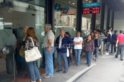 Se restableció el servicio de cajeros automáticos de la red Banelco