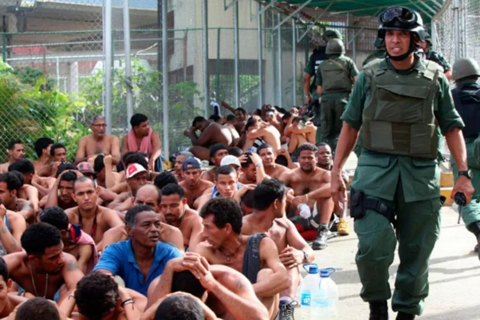 INHUMANAS. En marzo de este año, la ONU afirmó que la situación de las prisiones en toda Latinoamérica es realmente muy mala. REUTERS
