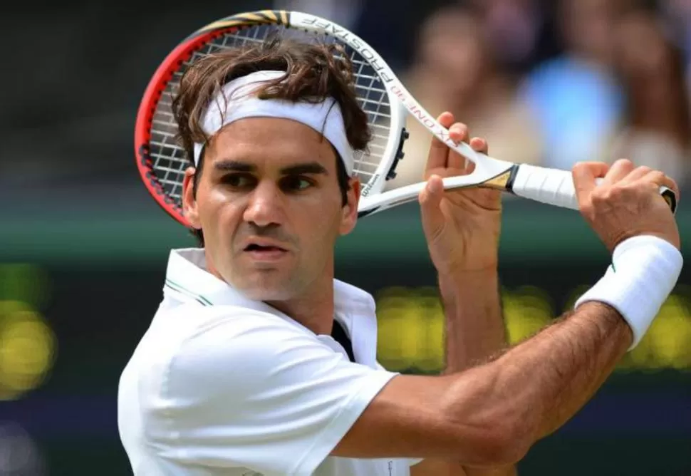 EL MEJOR. El suizo Roger Federer es considerado como el mejor jugador de todos los tiempos. Y los argentinos podrán disfrutar de su tenis esta noche en el partido que juega en Tigre contra Juan Martín del Potro. 