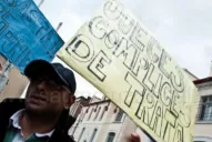 El hermano de Marita participó de una marcha en Santa Cruz