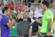 El tras cartón de Federer-Del Potro