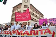 Imágenes de la marcha por Marita