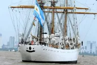 La Fragata Libertad partirá de Ghana el miércoles, según Puricelli