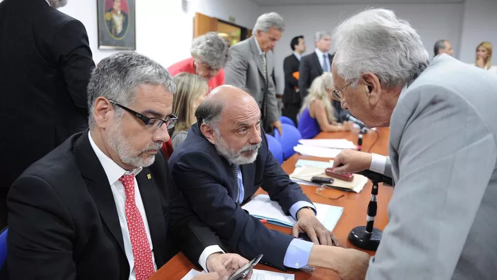 DEBATE. Las comisiones discutieron el proyecto por dos horas. TÉLAM.