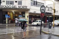 La lluvia se quedaría durante todo el día