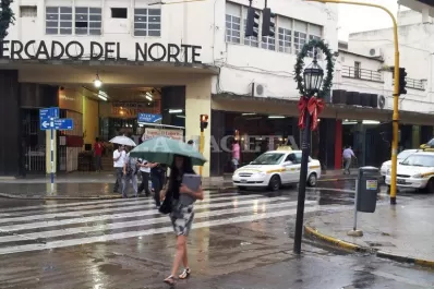 La lluvia se quedaría durante todo el día