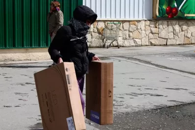 Saquean un supermercado de Bariloche