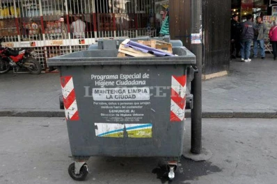 Desde el lunes habrá contenedores en 360 cuadras para que los vecinos dejen la basura