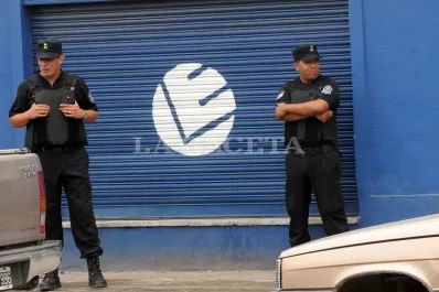 Se reforzó la seguridad en los supermercados de la provincia para prevenir saqueos