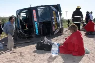 Me desperté con la explosión del choque, dijo el camionero que chocó con el colectivo