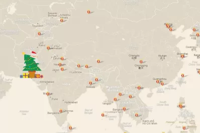 Rastreá con Google a Papá Noel mientras reparte los regalos