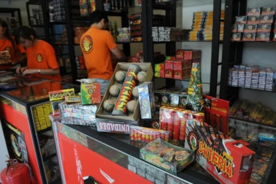 No hubo internaciones por quemaduras con pirotecnia