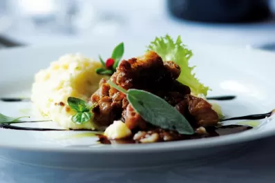 Despedí 2012 con un menú de lujo