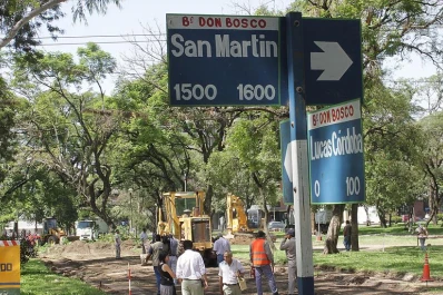Abren una calle a través del parque Avellaneda