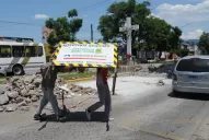 El calor dañó el pavimento de la Aconquija
