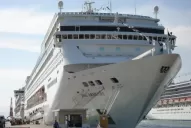 Llega a Buenos Aires el crucero atacado por el virus de la gripe 