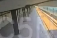 Así fue el choque del tren en Once