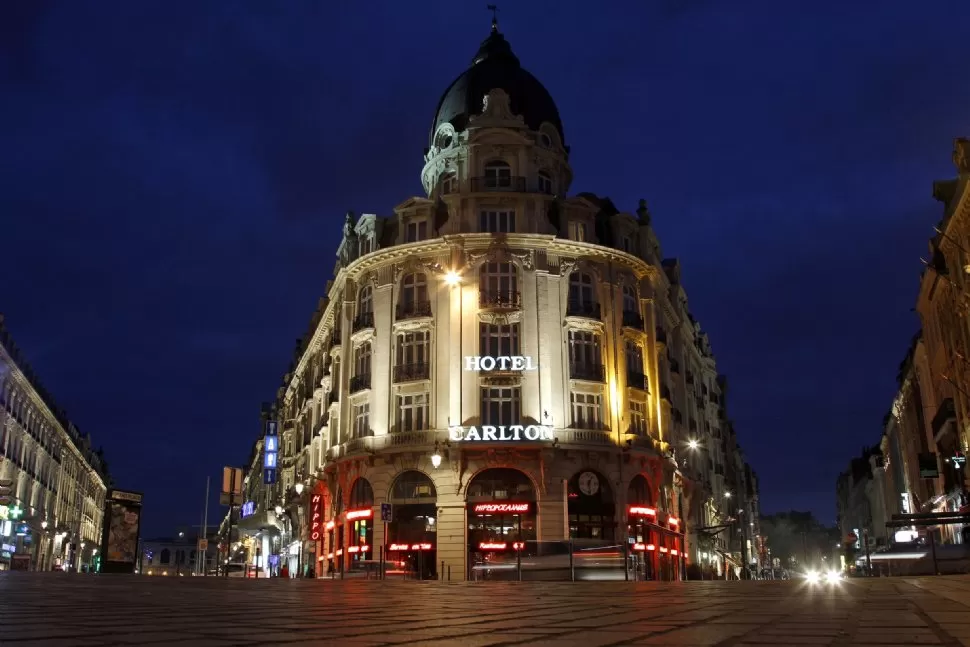 CARGOS. Los clientes el hotel Carlton de Lille habrían participado de fiestas. REUTERS
