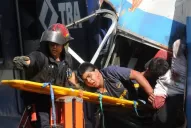 Las fotos de la tragedia ferroviaria de Once