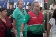 Había 140 cuerpos en cinco metros; usamos aceite para que resbalaran