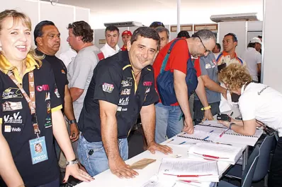 La moto de Bollero pasó la verificación