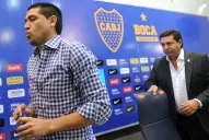 Los dirigentes de Boca se retiraron sin hablar
