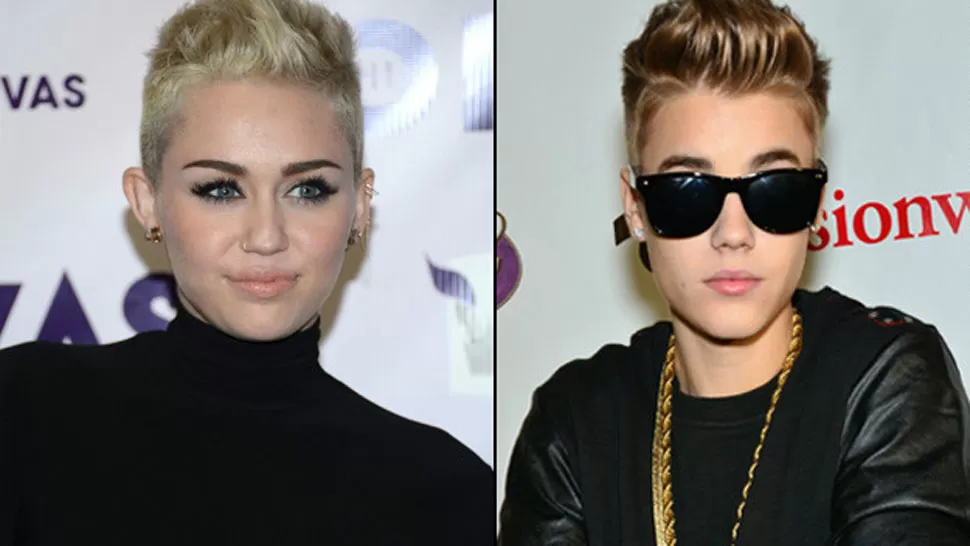 PEDIDO. Justin Bieber y Miley Cyrus quieren nuevas leyes que regulen el trabajo de los paparazzis. FOTO TOMADA DE CNN.COM