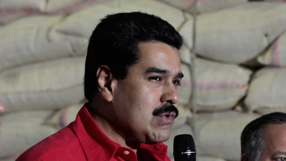 VOCERO. Hace algunos días que Maduro se encargó de hablar en representación del presidente venezolano. REUTERS.