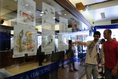 Los que pintan la noticia hacen  Periodismo Dibujado